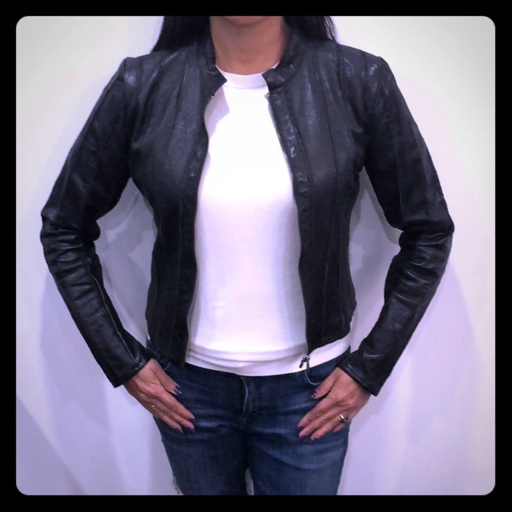 Leather blazer by BanoeeMee